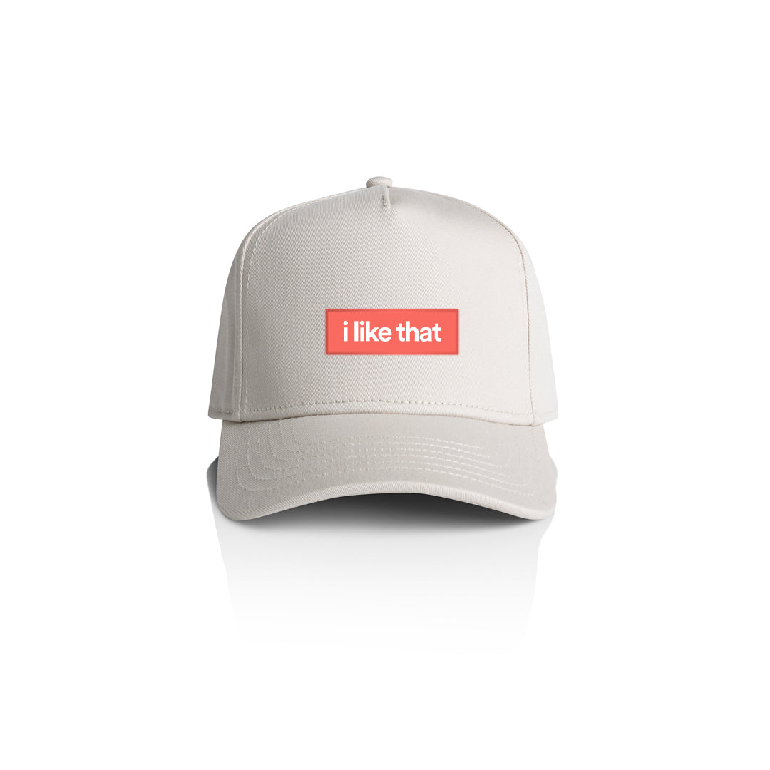 i Like That Cuff Icon Cap Bone – Signature Builder Hat