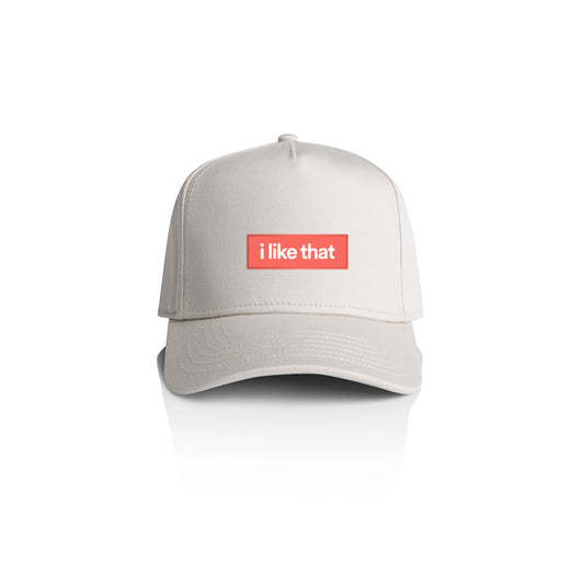 i Like That Cuff Icon Cap Bone – Signature Builder Hat