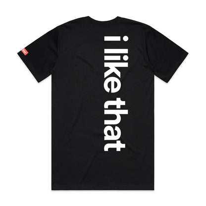 i like that Signature Logo Tee in Black