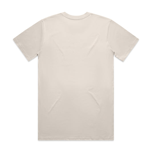 i like that Signature Logo Tee in Bone