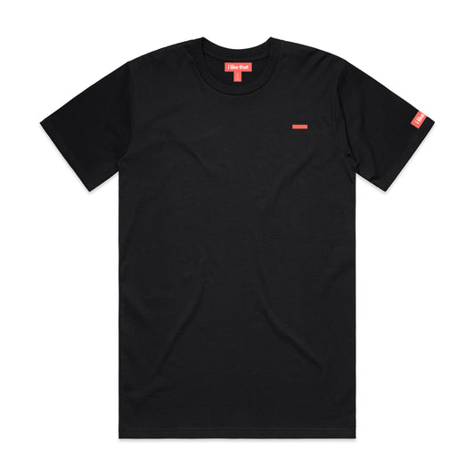 i like that Signature Logo Tee in Black
