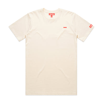 i like that Signature Logo Tee in Ecru