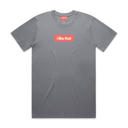 i like that Signature Logo Tee in Gravel