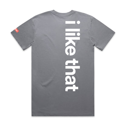 i like that Signature Logo Tee in Gravel