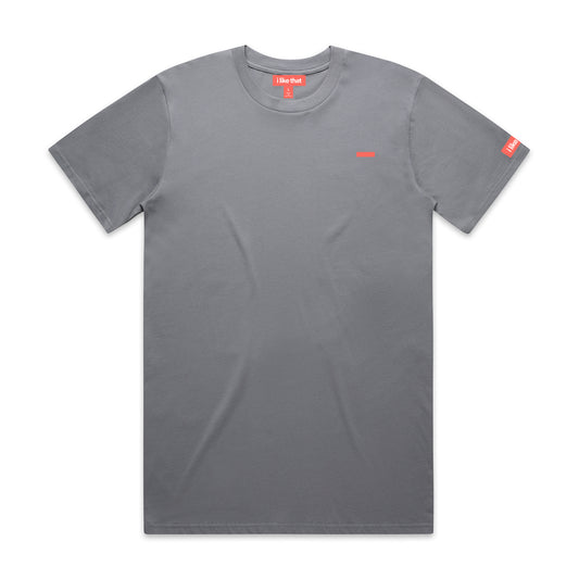 i like that Signature Logo Tee in Gravel
