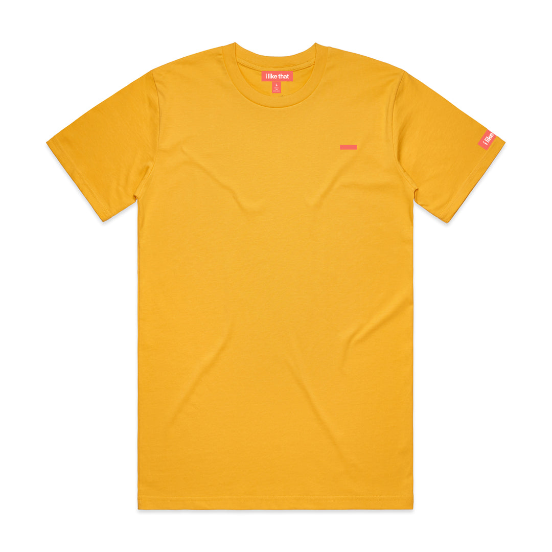 i like that Signature Logo Tee in Yellow