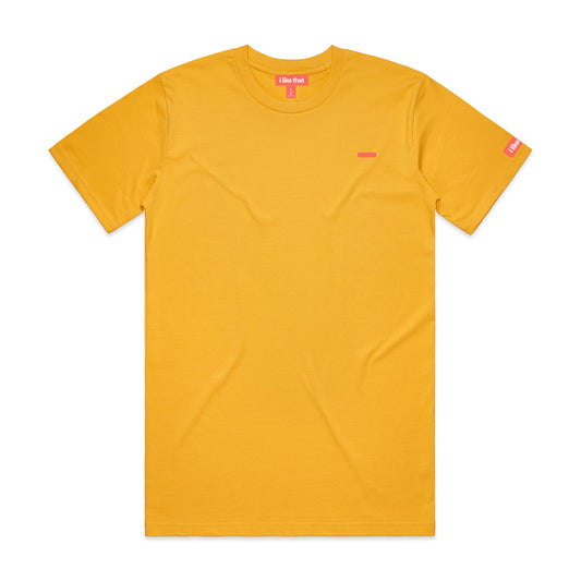 i like that Signature Logo Tee in Yellow