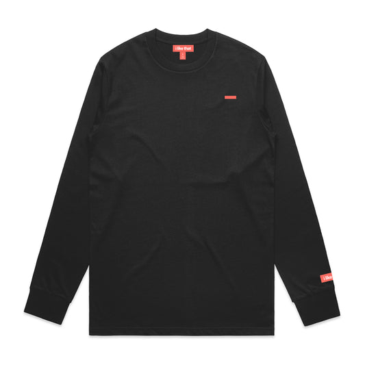 i like that Signature Logo Long Sleeve in Black