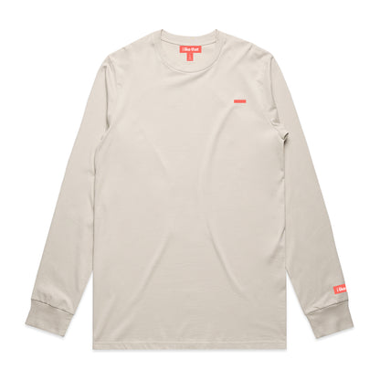 i like that Signature Logo Long Sleeve in Bone