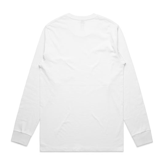 i like that Signature Logo Long Sleeve in White