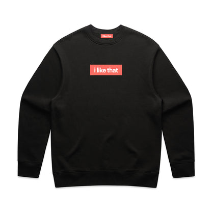 i like that Relax Crew Black | Premium Startup Streetwear
