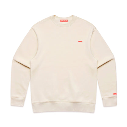 i like that Relax Crew Ecru | Premium Startup Streetwear