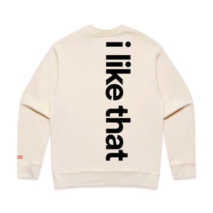 i like that Relax Crew Ecru | Premium Startup Streetwear