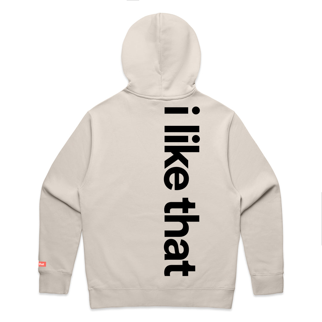 i like that Supply Hoodie Bone | Signature Logo Streetwear